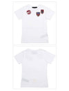 women's short sleeve tshirt - MR & MRS ITALY - BALAAN 2