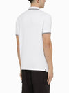 Stretch Cotton Pique Short Sleeve Polo Shirt White - STONE ISLAND - BALAAN 4