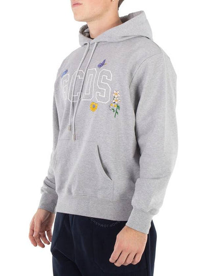 GCDS Oversized Logo Enmbroidered Hoodie - GCDS - BALAAN 2