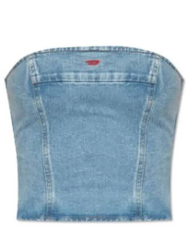 De-Ville Denim Sleeveless Light Blue - DIESEL - BALAAN 2