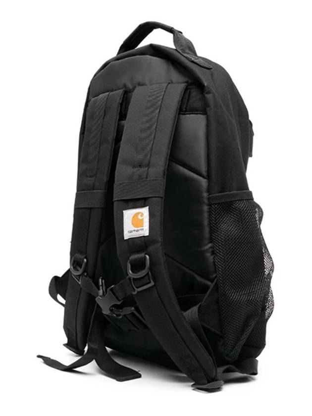 Kickflip Recycled Polyester Canvas Backpack Black - CARHARTT WIP - BALAAN 5