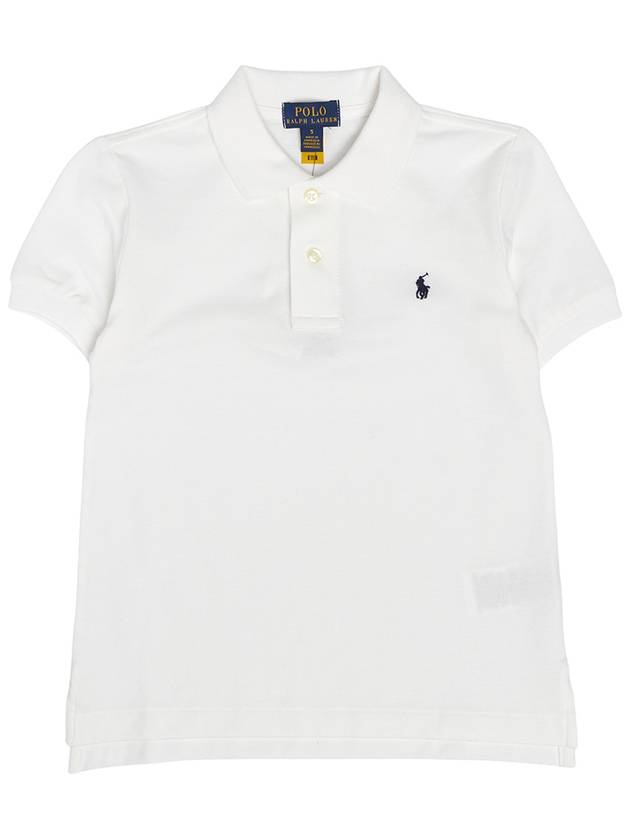 Kids Polo Shirt 322603252004 WHITE - POLO RALPH LAUREN - BALAAN 2