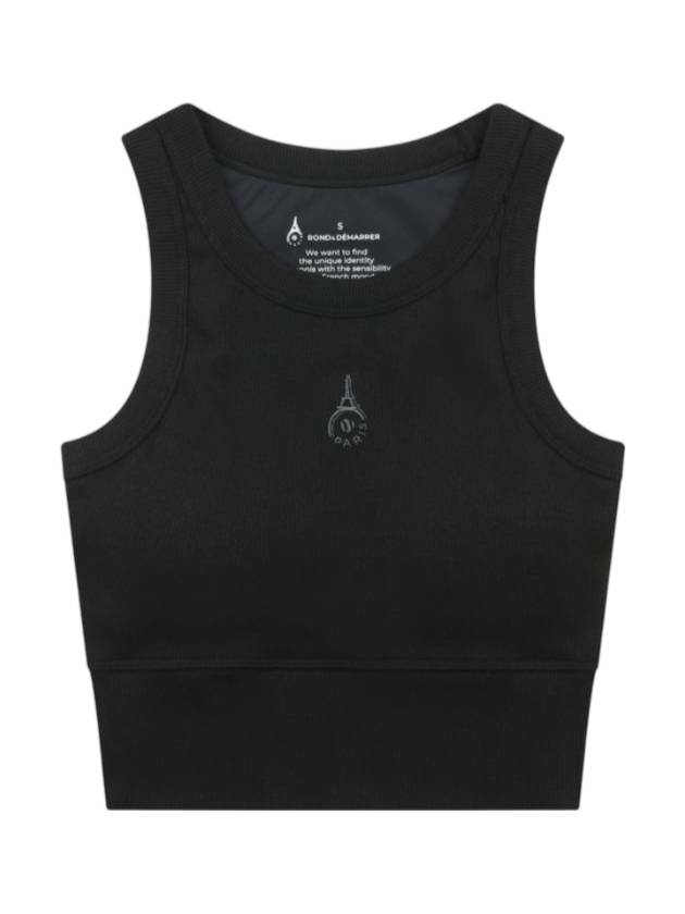 Women's Main Symbol Sports Sleeveless Black - ROND&DEMARRER - BALAAN 1