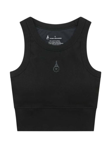 Women's Main Symbol Sports Sleeveless Black - ROND&DEMARRER - BALAAN 1