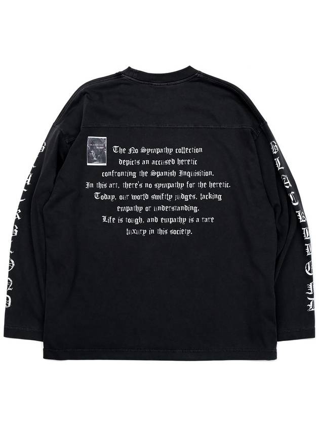 Crushed Faith Long Sleeve T-Shirt Black - BLACKBLOND - BALAAN 4