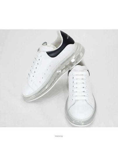 Air Oversole Low Top Sneakers Black White - ALEXANDER MCQUEEN - BALAAN 2