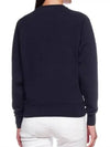 Tricolor Fox Patch Adjusted Sweatshirt Navy - MAISON KITSUNE - BALAAN 4