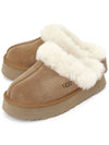 Women's Diskett Fleece Platform Slippers Brown - UGG - BALAAN 2