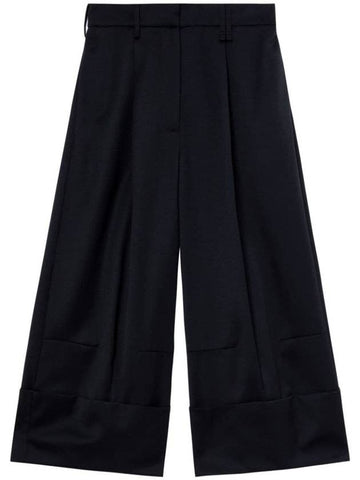 Simone Rocha Sculpted Cropped Wide Leg Trousers Clothing - SIMONE ROCHA - BALAAN 1