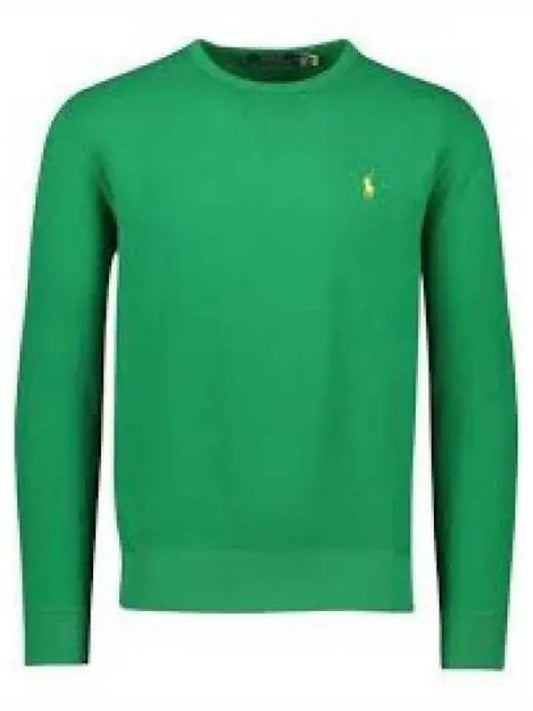 Fleece crew neck sweatshirt green 1236740 - POLO RALPH LAUREN - BALAAN 1