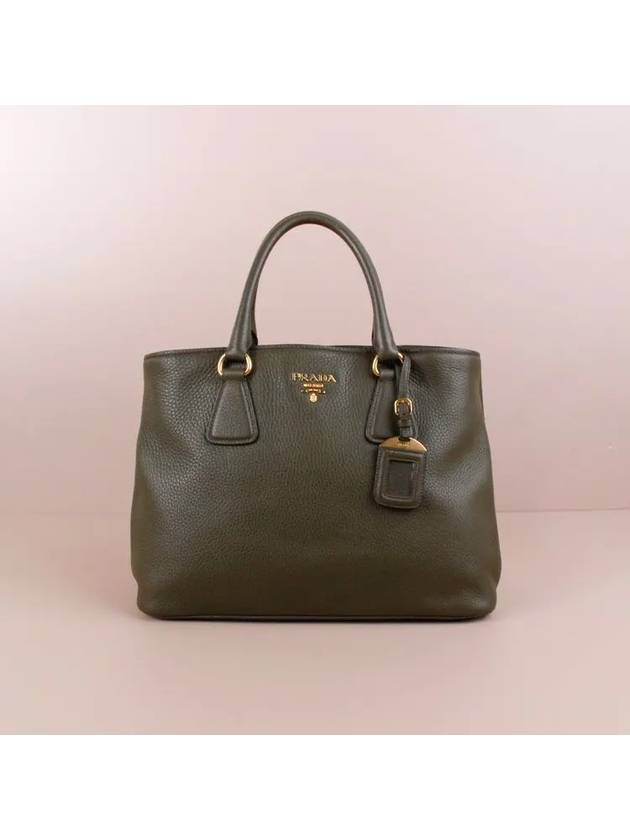 Prada Vitello Dino Tote Bag Green BN2794 - LOUIS VUITTON - BALAAN 3