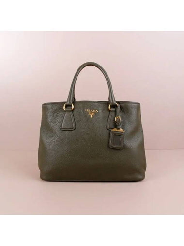 Prada Vitello Dino Tote Bag Green BN2794 - LOUIS VUITTON - BALAAN 1