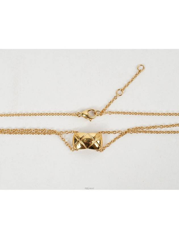 Coco Crush Necklace Yellow Gold 74102 - CHANEL - BALAAN 6