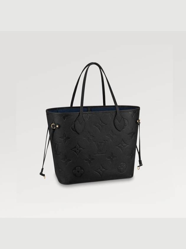 Neverfull MM Monogram Empreinte Tote Bag Noir - LOUIS VUITTON - BALAAN 2