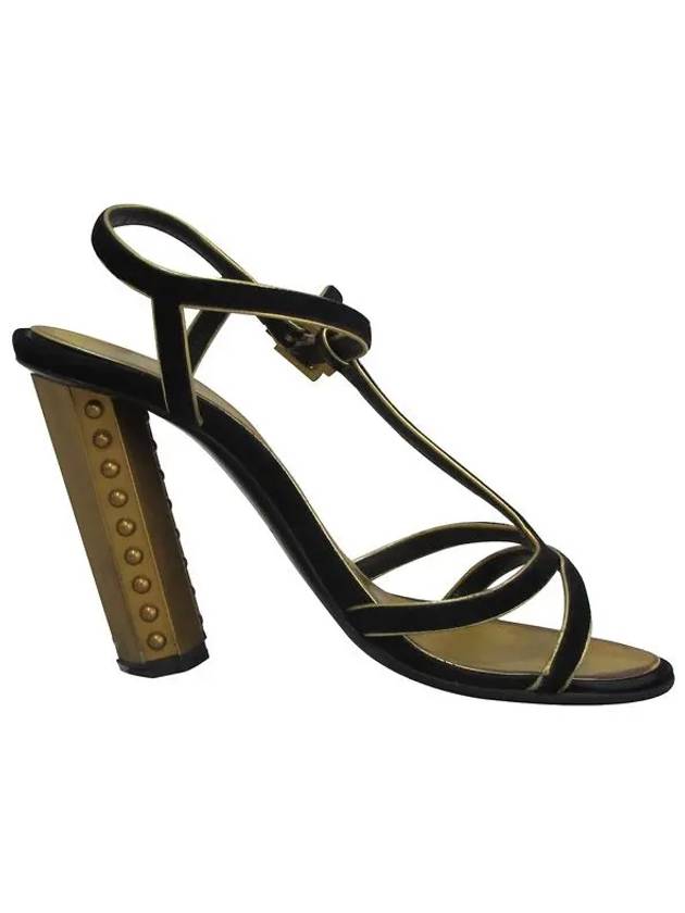 Smith Market used luxury goods black sandals women s shoes - CHANEL - BALAAN 3