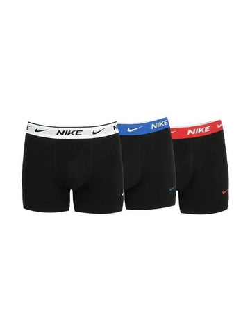 Men's Sportswear Briefs 3 Pack Black - NIKE - BALAAN 1