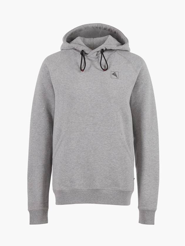 Women's Luna Elements Hoodie Grey Melange - KLATTERMUSEN - BALAAN 2