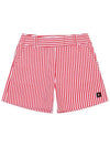 Striped Cotton Shorts OF5713LARED - ONOFF - BALAAN 1