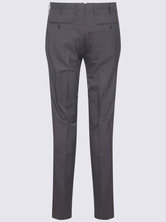 Incotex Grey Wool Pants - INCOTEX - BALAAN 2