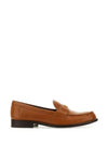 Logo Plaque Classic Loafer Brown - TORY BURCH - BALAAN 2