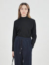 Essential Wool Half Neck Knit Black - CHANCE'S NOI - BALAAN 6