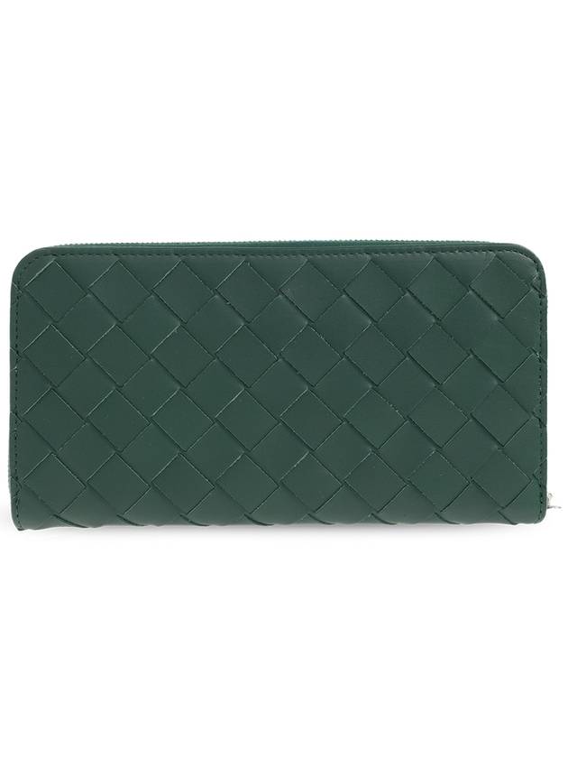 Bottega Veneta Leather Wallet, Men's, Green - BOTTEGA VENETA - BALAAN 3