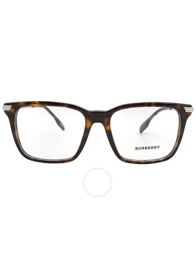 Eyewear Square Acetate Eyeglasses Havana - BURBERRY - BALAAN 1