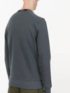 Men's Lens Waffen Diagonal Sweatshirt Gray - CP COMPANY - BALAAN 4