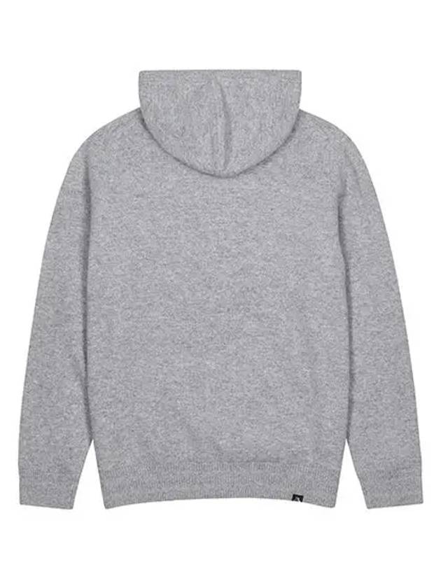 Women s Terrier One Point Hooded Sweater 2624LXKW GREY - BLACK&WHITE - BALAAN 2