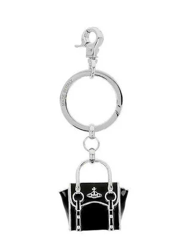 82030111U OM000Q O101 ORB Logo Charm Keyring 1139424 - VIVIENNE WESTWOOD - BALAAN 1