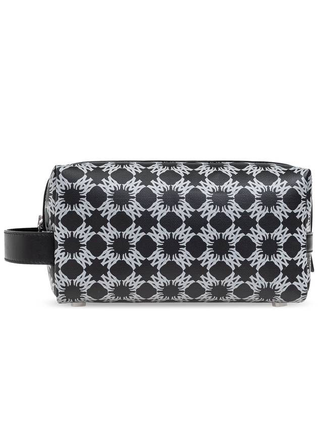 Amiri Monogram Toiletry Bag, Men's, Black - AMIRI - BALAAN 3