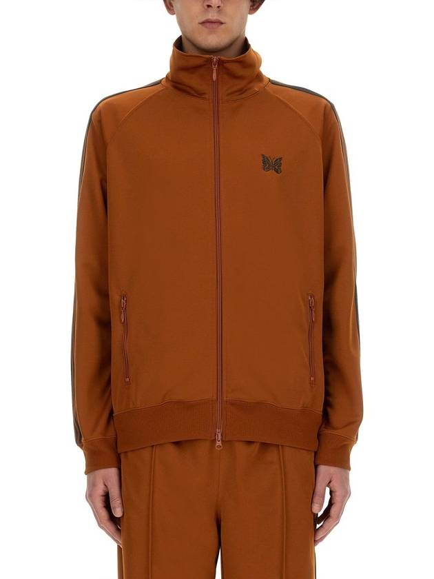 Poly Smooth Track Jacket Orange - NEEDLES - BALAAN 8