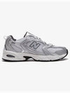 530 Low Top Sneakers Silver Metallic - NEW BALANCE - BALAAN 2