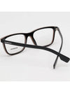 Eyewear Check Multilayer Rectangle Eyeglasses Black - BURBERRY - BALAAN 5