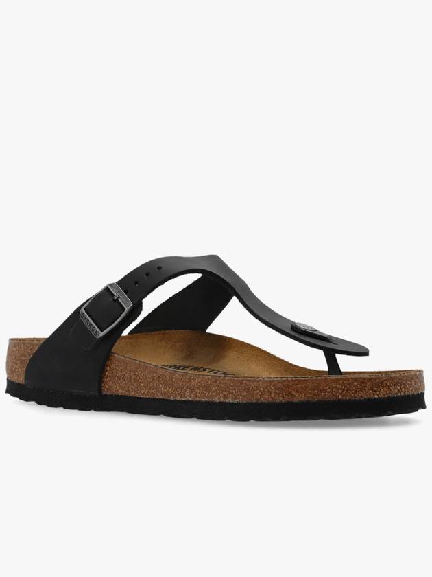 Birkenstock ‘Gizeh BS’ Slides, Women's, Black - BIRKENSTOCK - BALAAN 4