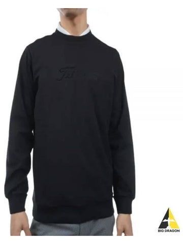 24 Mini Lined Crew Neck TLPMJ141J BK Men s - TITLEIST - BALAAN 1