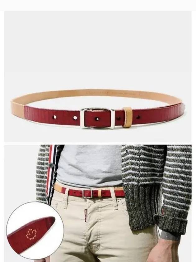 Dsquared men s leather belt 270614 - DSQUARED2 - BALAAN 1