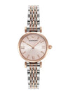 Women's Gianni Metal Watch Silver Gold - EMPORIO ARMANI - BALAAN 3