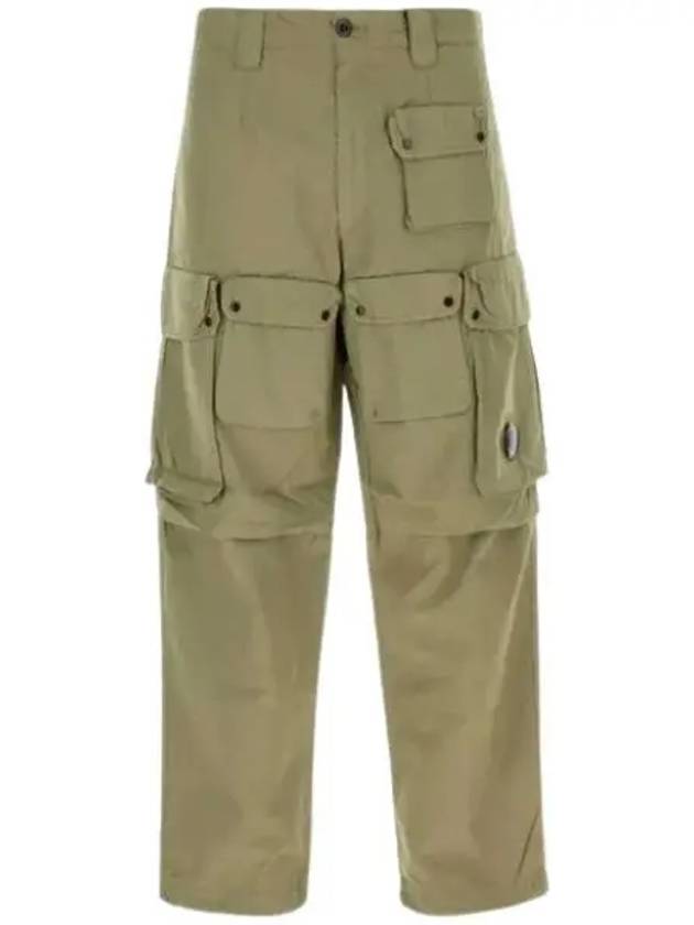 Rip-Stop Loose Utility Cargo Straight Pants Green - CP COMPANY - BALAAN 2