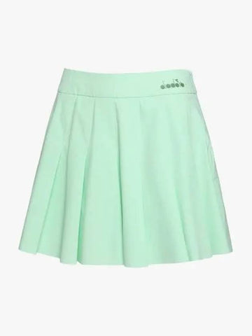 Diadora Tennis Life Pleated Skirt MINT - DIADORA - BALAAN 1