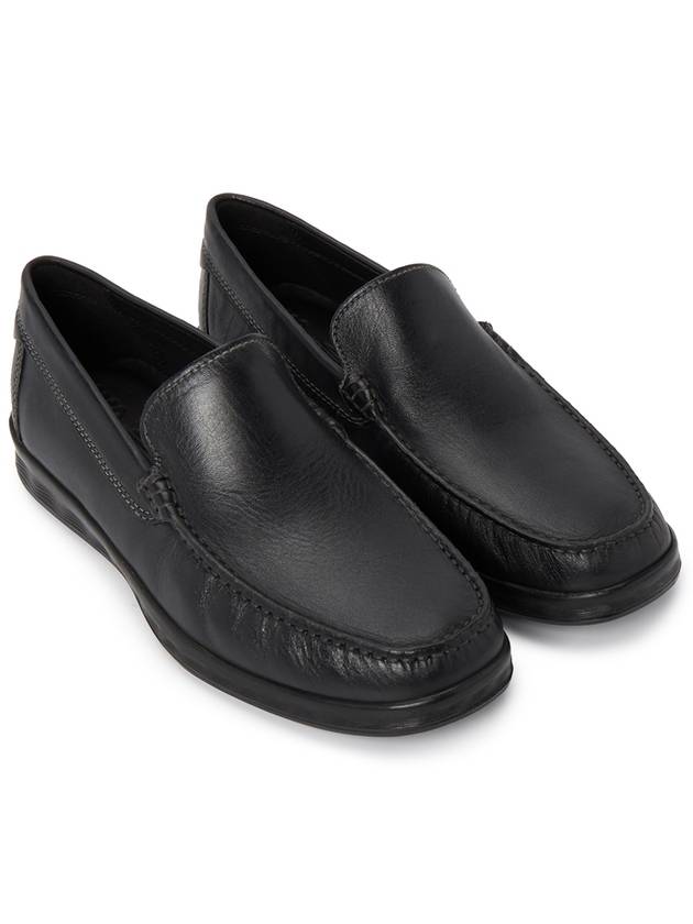 S Lite Moc M Moccasin Loafers Black - ECCO - BALAAN 4