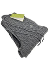 GG point gray cashmere knit jogger pants 681170 - GUCCI - BALAAN 5