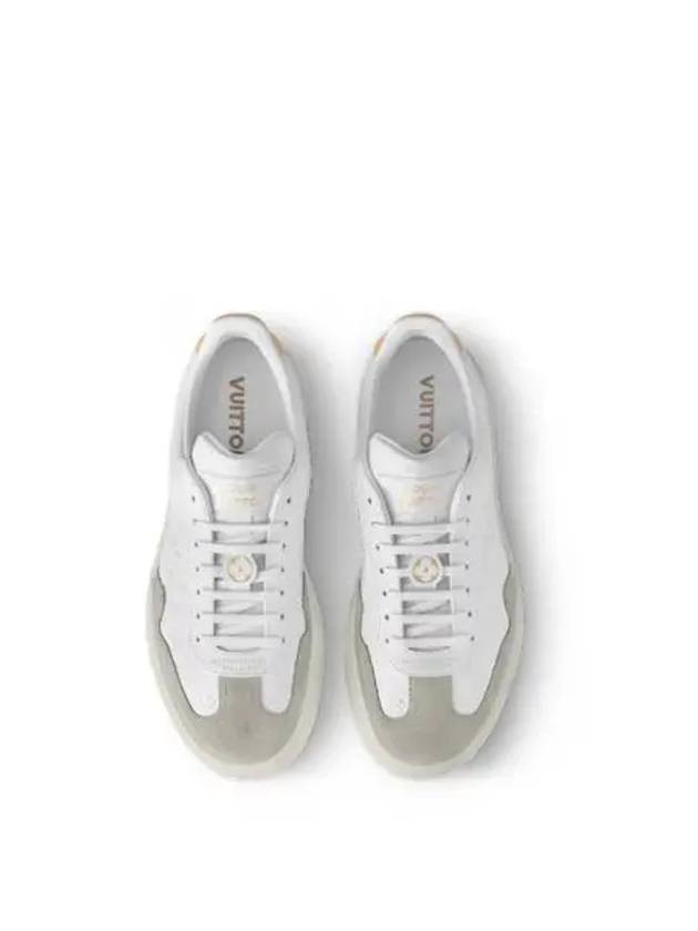 LV Groovy Platform Sneakers White Boutique 1ACHGI - LOUIS VUITTON - BALAAN 1