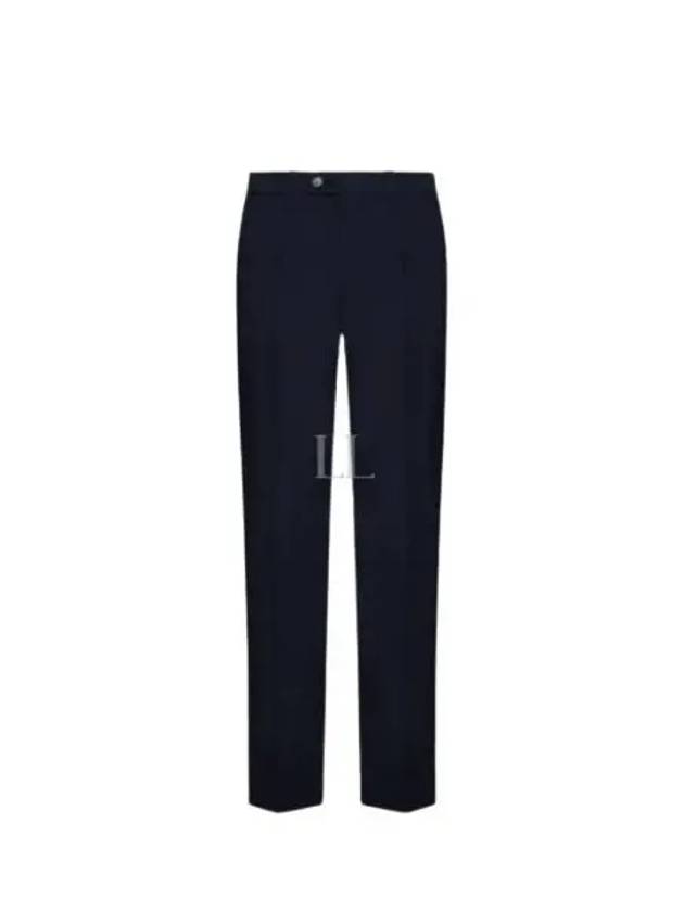 Lace Sure Fit Cotton Straight Pants Blue - BRUNELLO CUCINELLI - BALAAN 2