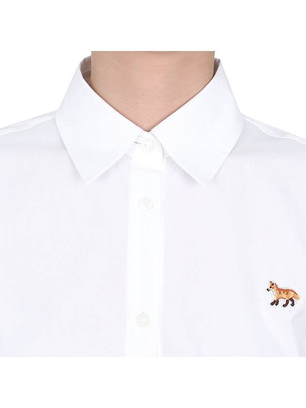 Baby Fox Patch Classic Shirt White - MAISON KITSUNE - BALAAN 8