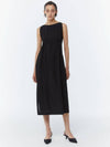 LINEN DRESS BLACK - KIMDOH - BALAAN 2