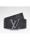 LV Initiales 35MM Reversible Leather Belt Black - LOUIS VUITTON - BALAAN 3