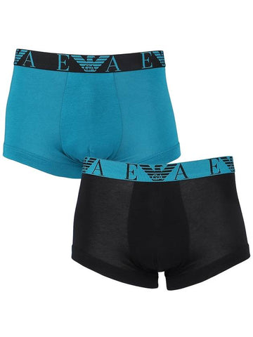 Bold Boxer 2 Pack Trunk 111210 2F715 22332 - EMPORIO ARMANI - BALAAN 1