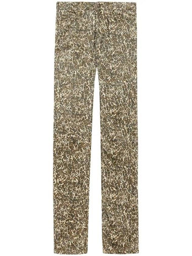 Isabel Marant Ferni Straight Trousers - ISABEL MARANT - BALAAN 1