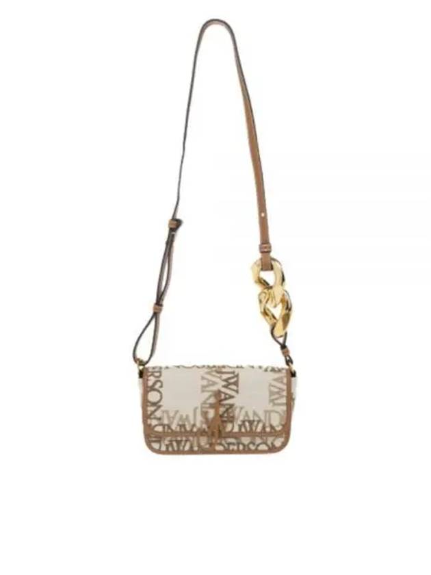 Anchor Beige Cotton Blend Chain Shoulder Bag Brown - JW ANDERSON - BALAAN 2